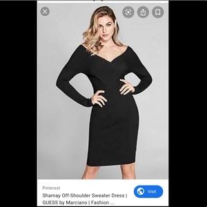 Guess by Marciano off the shoulder sweater dressXS